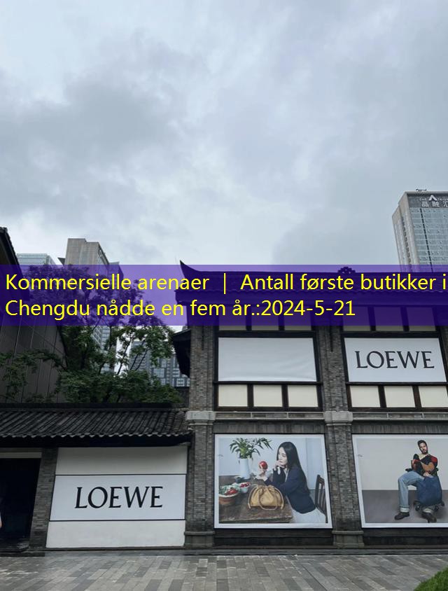 Kommersielle arenaer ｜ Antall første butikker i Chengdu nådde en fem år.